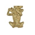 Figura Decorativa Dkd Home Decor Dourado Resina Colonial (9 X 7 X 25 cm)