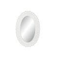 Espelho de Parede Dkd Home Decor Cristal Mdf Branco (58 X 2,5 X 86 cm)