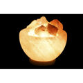 Decoração Luminosa Dkd Home Decor Sal 15W Laranja Pedra Acácia 220 V árabe (15 X 15 X 12 cm)