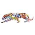 Figura Decorativa Dkd Home Decor Leopardo Resina Multicolor (47,5 X 11 X 13 cm)