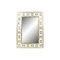 Espelho de Parede Dkd Home Decor Espelho Dourado Metal (66 X 2 X 91,5 cm)