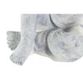 Figura Decorativa Dkd Home Decor Buda Resina Cinzento Claro (18 X 14 X 23 cm)