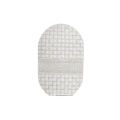Vaso Dkd Home Decor Branco Resina Moderno (18 X 6 X 28 cm)