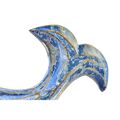 Figura Decorativa Dkd Home Decor Azul Madeira Castanho Marinheiro Baleia (40 X 10 X 30 cm)
