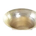 Vaso Dkd Home Decor Dourado Taça Prateado Alumínio Moderno (2 Unidades) (30 X 30 X 23 cm)
