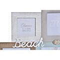 Moldura de Fotos Dkd Home Decor Beach Madeira Marinheiro (51 X 2 X 40,5 cm)