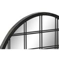 Espelho de Parede Dkd Home Decor Preto Metal (47,5 X 2,3 X 70 cm)