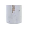Dispensador de Sabão Dkd Home Decor Mármore Natural Branco Borracha Natural Resina (9 X 7,7 X 17,5 cm)