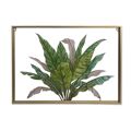Tela Dkd Home Decor Tropical Folha de Planta (80 X 3 X 60 cm)