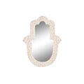 Espelho de Parede Dkd Home Decor Branco Madeira de Mangueira (45 X 2 X 60 cm)