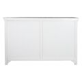 Aparador Dkd Home Decor Cristal Cinzento Branco Catanho Escuro Madeira de Mangueira (165 X 45,7 X 105,4 cm)