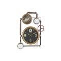Relógio de Parede Dkd Home Decor Válvulas Cristal Dourado Ferro (50,5 X 12 X 73 cm)
