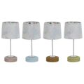 Lâmpada de Mesa Dkd Home Decor 25W Cerâmica Poliéster Multicolor 220 V Tropical (16 X 16 X 33 cm) (4 Unidades)