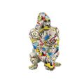Figura Decorativa Dkd Home Decor Resina Multicolor Gorila Moderno (14 X 13 X 22 cm)