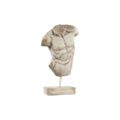 Figura Decorativa Dkd Home Decor Acabamento Envelhecido Branco Magnésio Busto (40 X 17 X 69 cm)