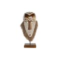 Figura Decorativa Dkd Home Decor Natural Máscara Fibra (30 X 10,5 X 53 cm)