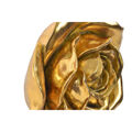 Decoração de Parede Dkd Home Decor Flor Acabamento Envelhecido Dourado Resina (18 X 8 X 18 cm)