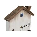 Tafelklok Dkd Home Decor Branco Casas (26 X 7 X 31 cm)