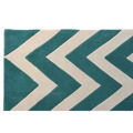 Tapete Dkd Home Decor 160 X 230 X 2 cm Poliéster Zig-zag Duas Cores