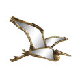 Figura Decorativa Dkd Home Decor 35,5 X 26 X 2 cm Dourado Vogel