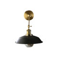 Luminária de Parede Dkd Home Decor 26 X 53 X 23 cm Preto Dourado Metal Vintage 220 V 50 W