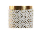 Vaso Home Esprit Branco Dourado Metal 14 X 14 X 63 cm