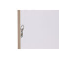 Espelho de Parede Home Esprit Branco Castanho Bege Cinzento Cristal Poliestireno 33 X 3 X 95,5 cm (4 Unidades)