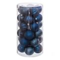 Bolas de Natal Azul Plástico 6 X 6 X 6 cm (30 Unidades)