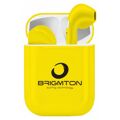 Auriculares Bluetooth com Microfone Brigmton BML-18 250 Mah Branco