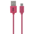 Cabo USB para Micro USB Ksix 1 M Preto