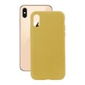 Capa para Telemóvel iPhone XS Eco-friendly Amarelo
