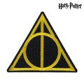 Adesivo Harry Potter Amarelo Preto Poliéster