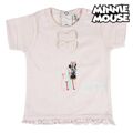 Conjunto de Vestuário Minnie Mouse Algodão Cor de Rosa 3 Mês
