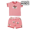 Pijama Infantil Minnie Mouse Vermelho 4 Anos