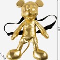 Mochila Escolar Mickey Mouse Dourado (18 X 40 X 15 cm)