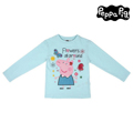 Shirt Infantil Peppa Pig Azul 2 Anos