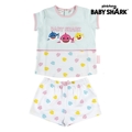 Pijama Infantil Baby Shark Branco 24 Meses