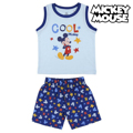 Pijama Infantil Mickey Mouse Azul 5 Anos