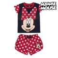 Pijama Infantil Minnie Mouse Vermelho 4 Anos