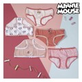 Conjunto de Cuecas para Menina Minnie Mouse Multicolor (5 Uds) 3-4 Anos