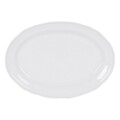 Recipiente de Cozinha Feuille Oval Porcelana Branco (28 X 20,5 cm)