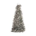 árvore de Natal Mate Enfeite Cintilante Prateado Plástico Polipropileno (18 X 18 X 45,5 cm)