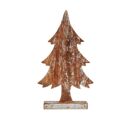 árvore de Natal Castanho Prateado Madeira (5 X 39 X 21 cm)
