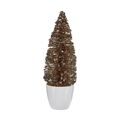 árvore de Natal Pequeno Menta Plástico Champagne (9 X 28 X 9 cm)