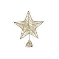 Estrela de Natal Dourado Aço Plástico (20 X 5 X 24,5 cm)