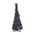 árvore de Natal Cinzento Enfeite Cintilante (38 X 38 X 105 cm)