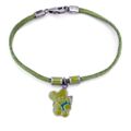 Bracelete Feminino Viceroy 95022P16 Prateado Verde (19 cm)