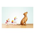 Brinquedo para Cães Gloria Alydar Unicórnio Arco-íris Branco
