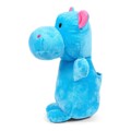 Brinquedo de Peluche para Cães Gloria Nomana Poliéster Hipopótamo Borracha Eva