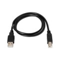 Cabo USB 2.0 a para USB B Nanocable 10.01.0105-BK Preto (4,5 m)